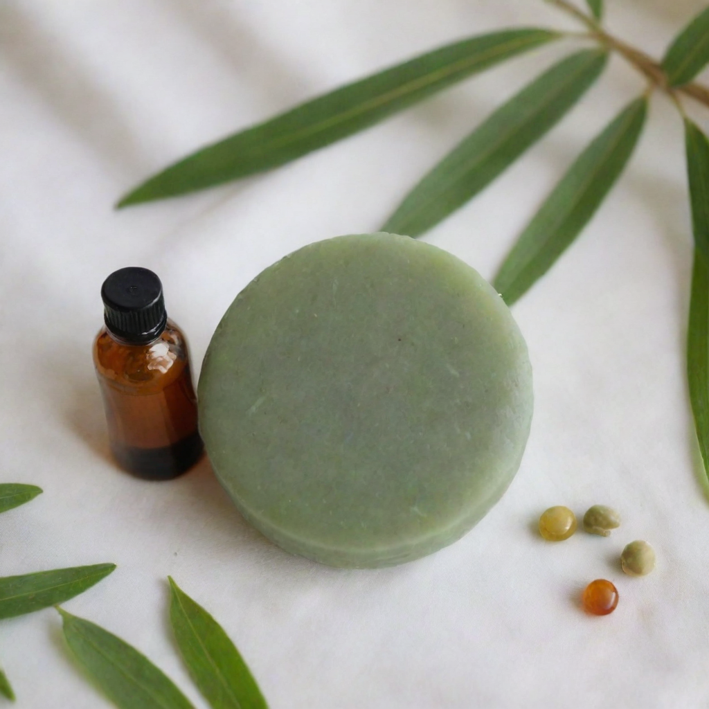 🌱 TEA TREE SHAMPOO SOAP - Scalp Balance